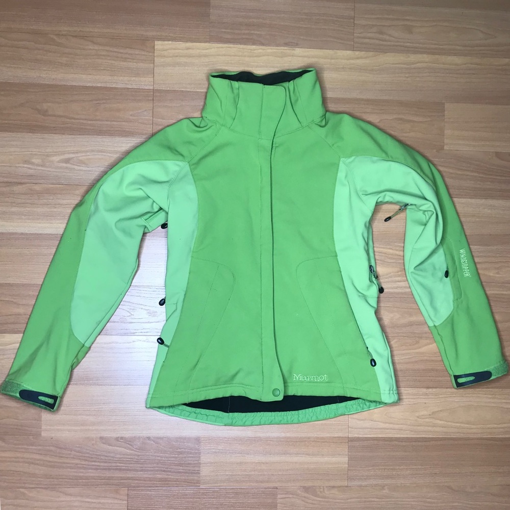 Marmot soft shell jacket Windstopper Recco